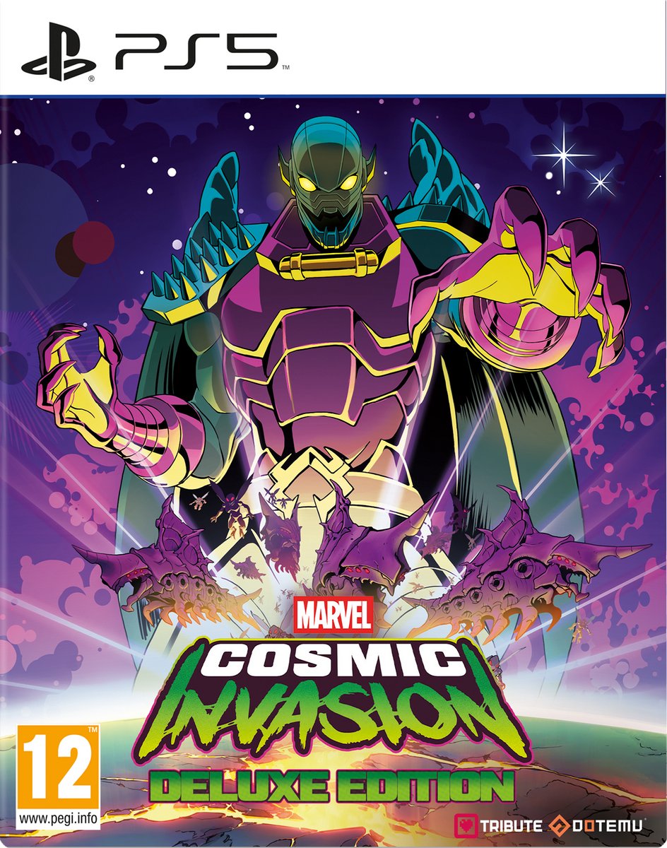 ps5, cosmic invasion, deluxe edition, video game, marvel
