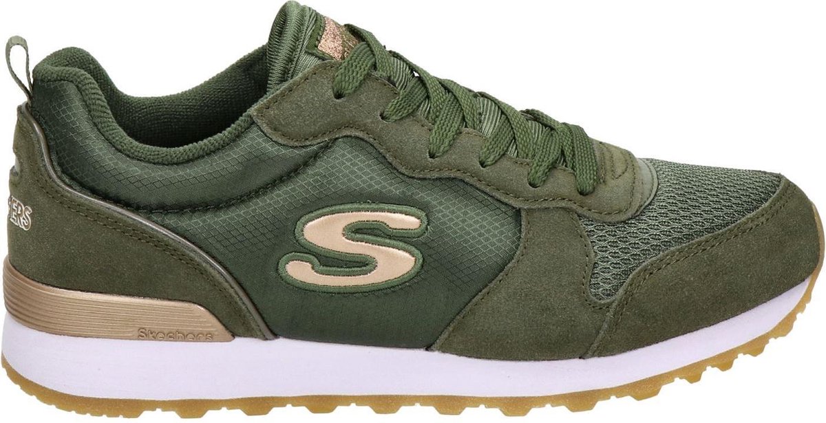 Skechers Retros Og 85 Goldn Gurl Dames Sneakers - 40 - Olive
