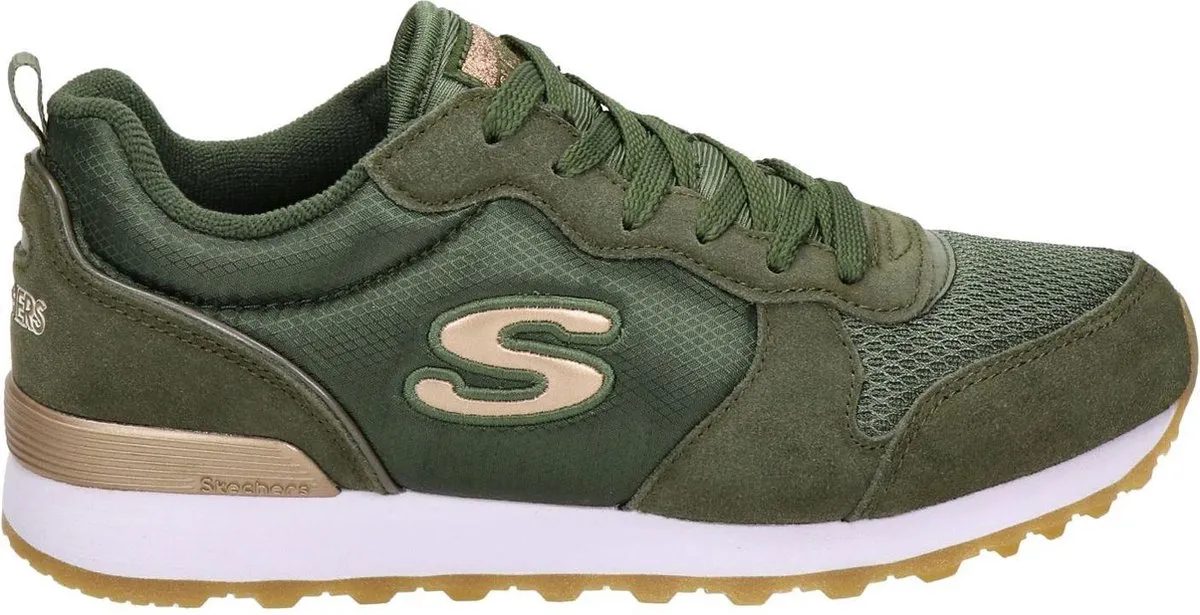 Skechers Retros Og 85 Goldn Gurl Dames Sneakers - 40 - Olive