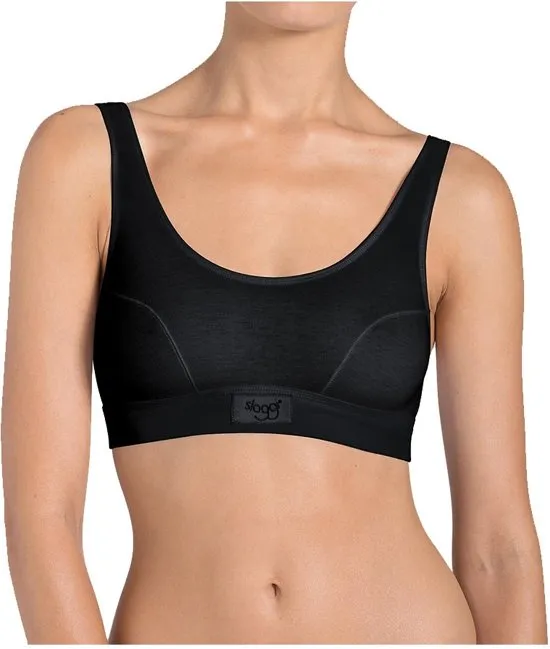 sloggi Double Comfort Dames Top Comfort - Zwart - Maat 42