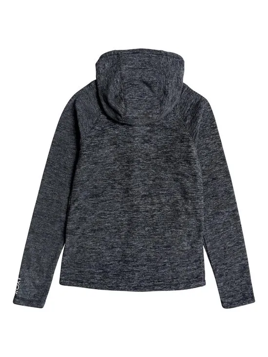 Roxy Elect Feelin Dames Thermoshirt - Charcoal Heather - Maat S