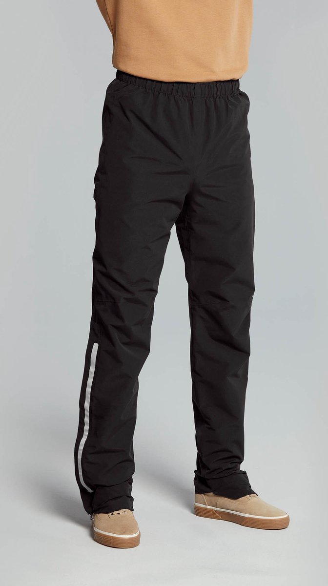 Basil Mosse Regenbroek Heren - Zwart - Maat L