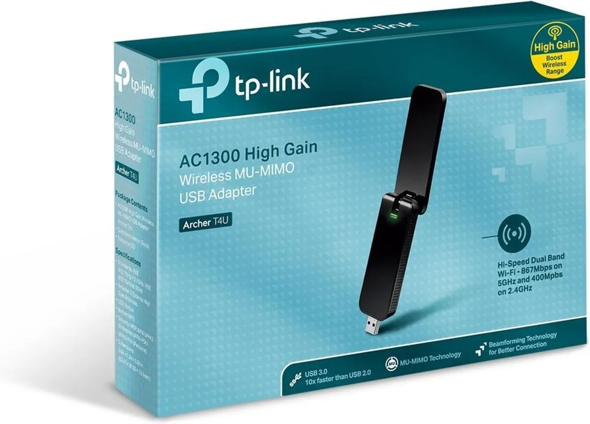 TP-Link Archer T4U - Wifi-adapter