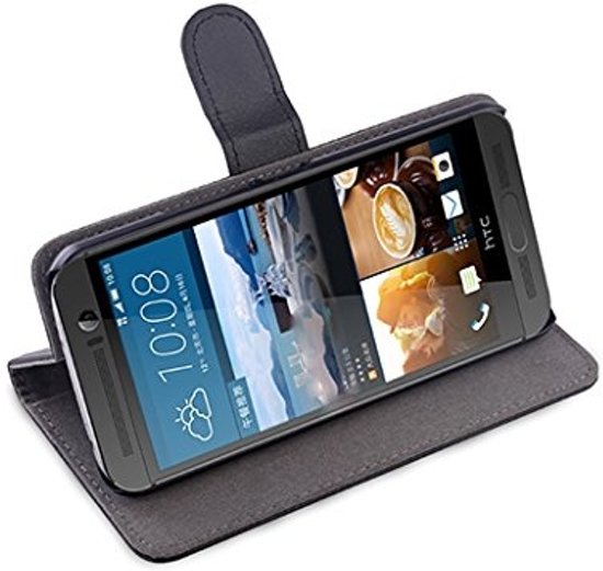 Gecko Covers - HTC One M9+ Classic Slimfit Cover Zwart