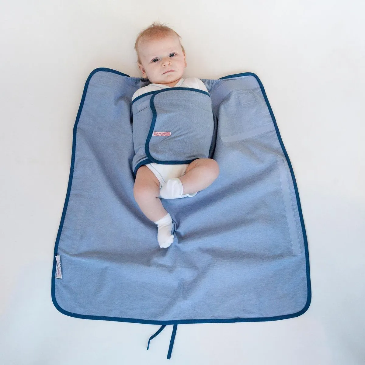 Pacco Piccolo Inbakerdoek - 4 tot 7 kg - blauw
