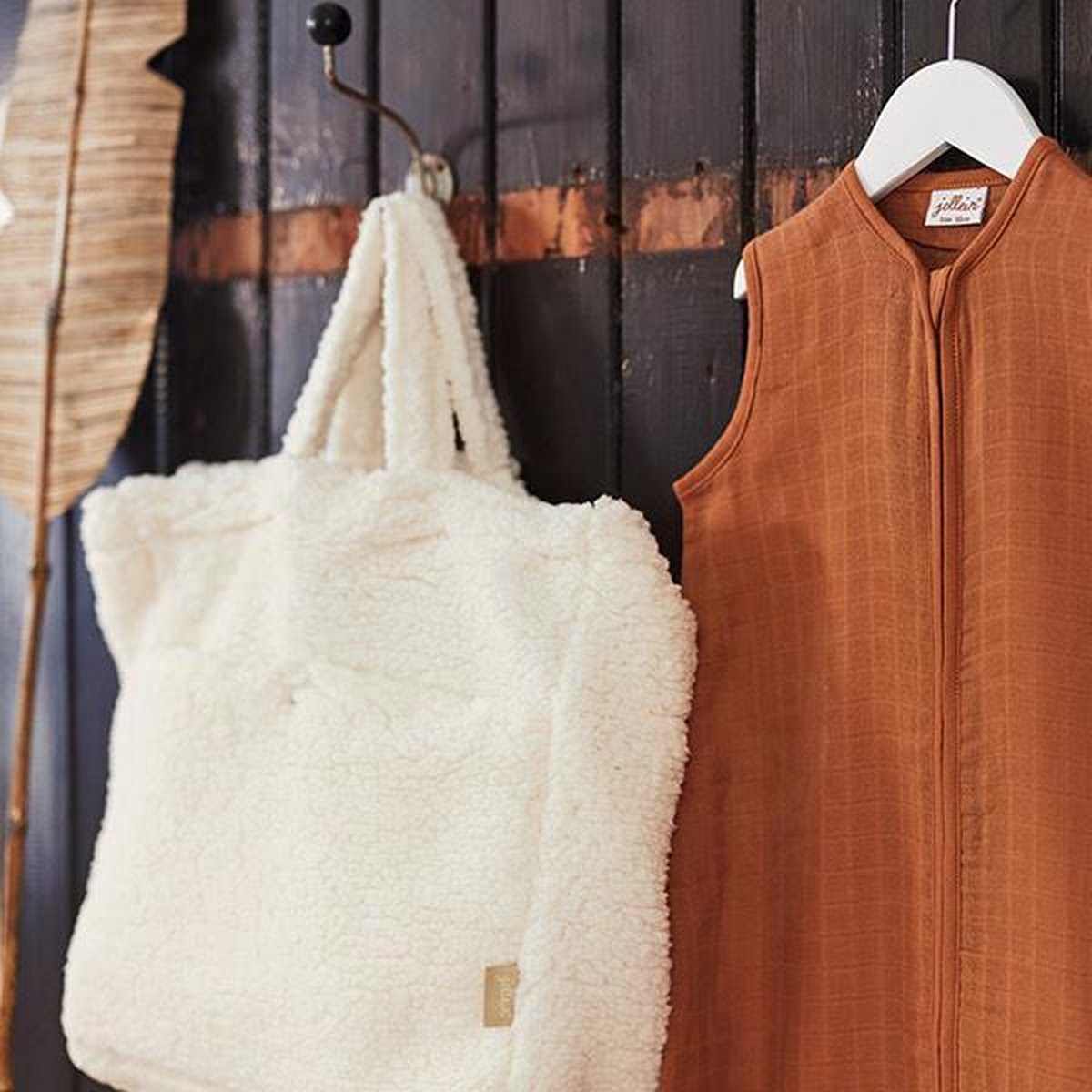 Jollein Luiertas Teddy - Cream White