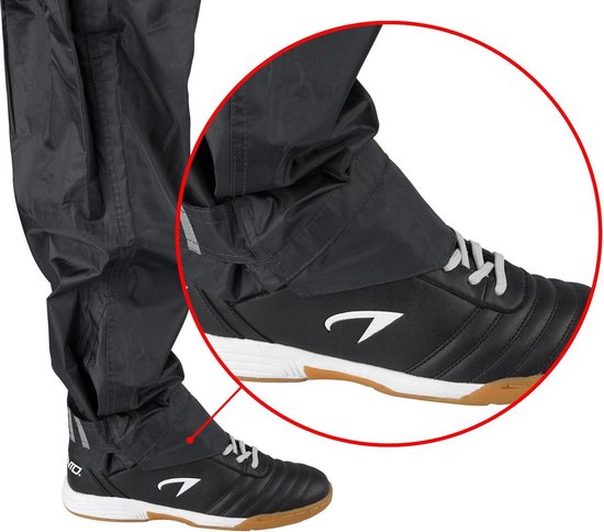 Ralka Regenpak - Kinderen - Unisex - Zwart