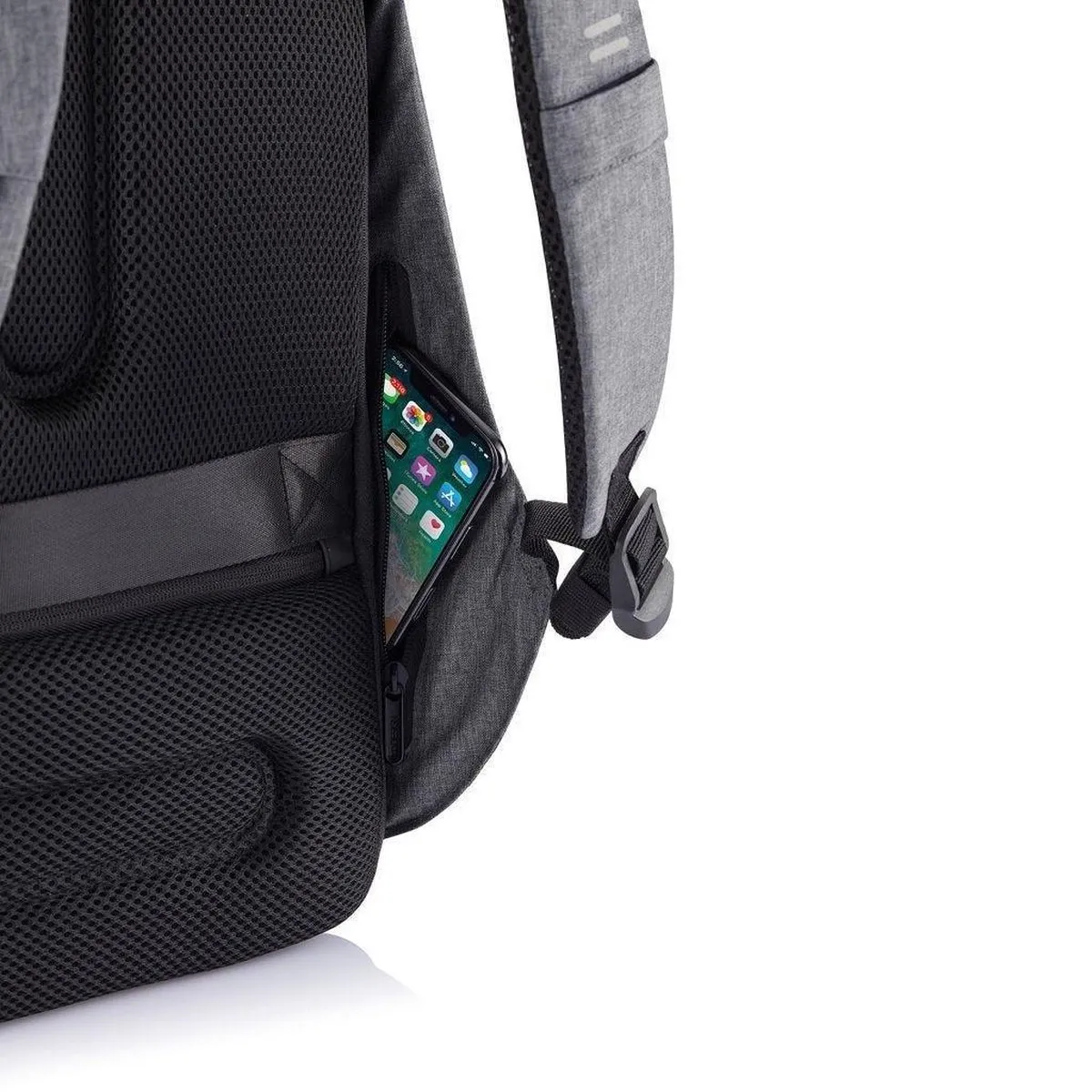 XD Design Bobby Hero XL - Anti-Diefstal Rugzak 21.5 liter - Grijs