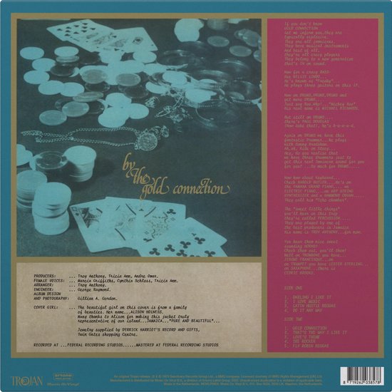 Harold Butler - Gold Connection - Coloured Vinyl Advertentie, Poster