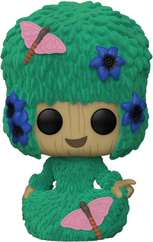 Funko Pop! #1191 Marvel I Am Groot (2022) - Fancy Groot Flocked (special edition)