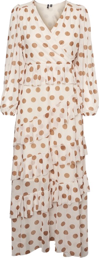 Vero Moda Maat S VMKAE D1 LS ANCLE MESH DRESS Dames Jurk