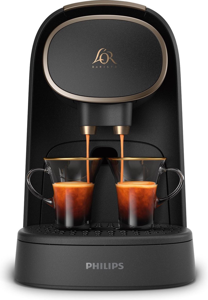 Philips L'OR BARISTA LM8016/90 - Koffiecupmachine - Zwart/Goud