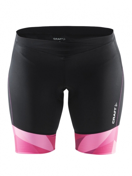 Craft Velo short dames Maat S fietsbroek  zwart/paars