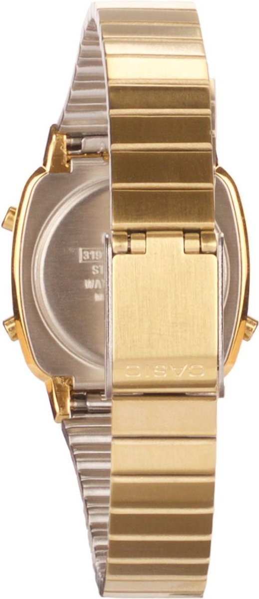 Casio Vintage Mini LA670WEGA-1EF Dameshorloge 25 mm - Goudkleurig