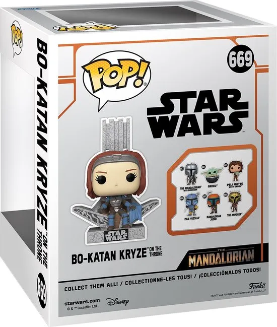 Funko Pop #669 Pop Star Wars: Bo-Katan with Throne -