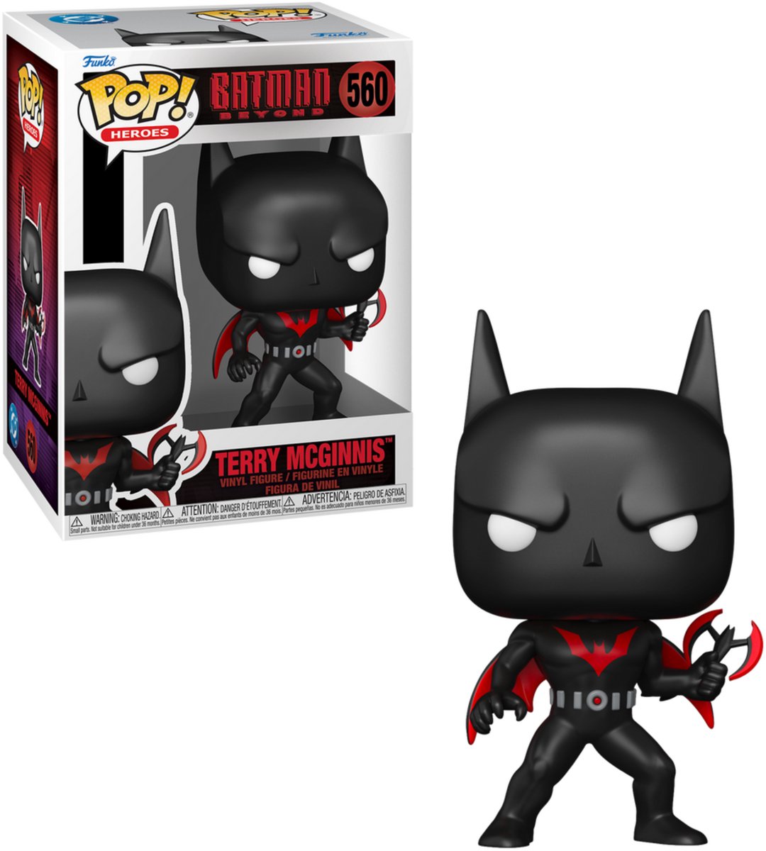 Batman, Funko Pop, Vinyl figure, DC Comics, Maskless head