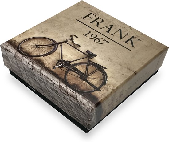 Frank 1967 7FB-0060 heren armband - Edelsteen - 20 cm