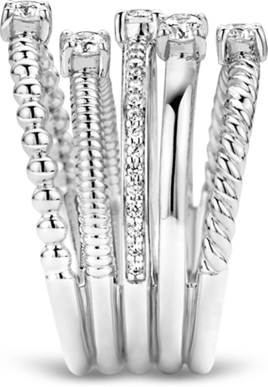 TI SENTO Milano Ring 1863ZI - Maat 17.25mm