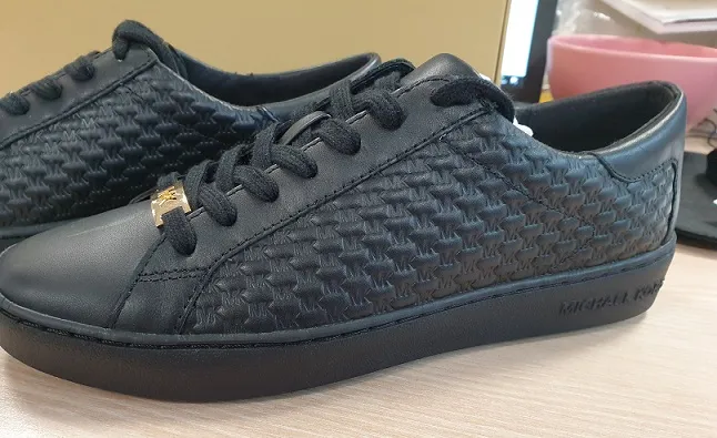 Michael Kors Colby Sneaker Lage sneakers Dames - Zwart - Maat 38