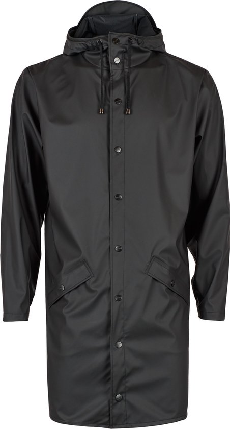 Rains Long Jacket Regenjas Unisex - Maat S/M