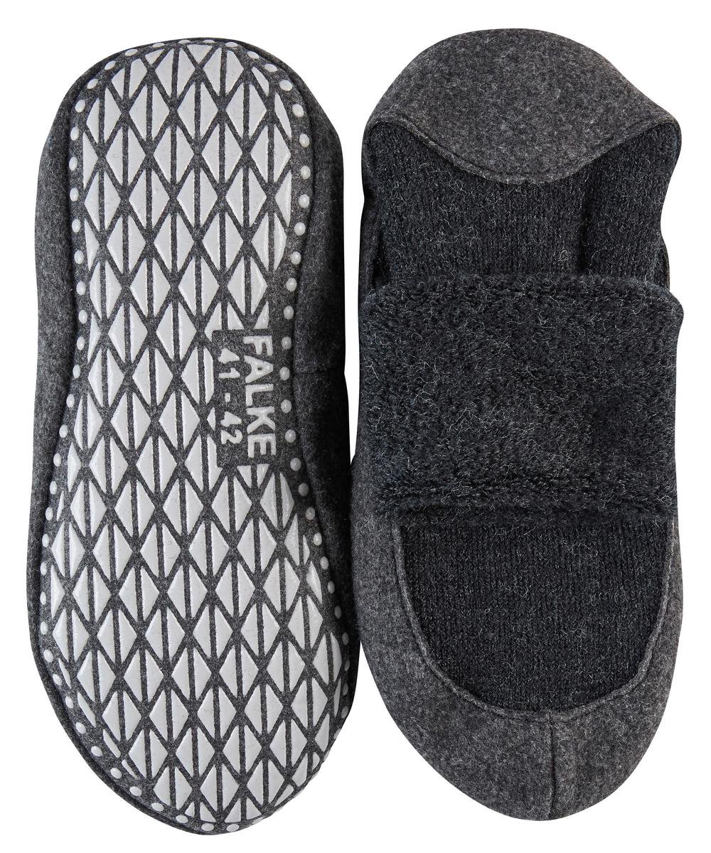 FALKE - maat 43-44- Cosyshoe Slofsokken comfortabel  Merinowol Grijs Heren sokken