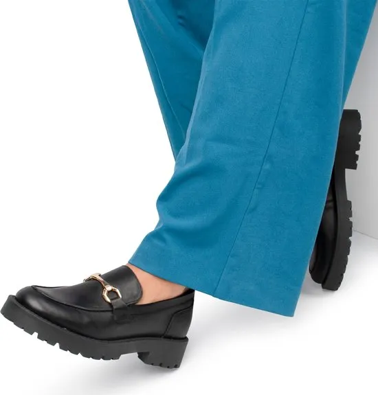 PS Poelman LEIN - maat 40 - Dames Loafers - Zwart