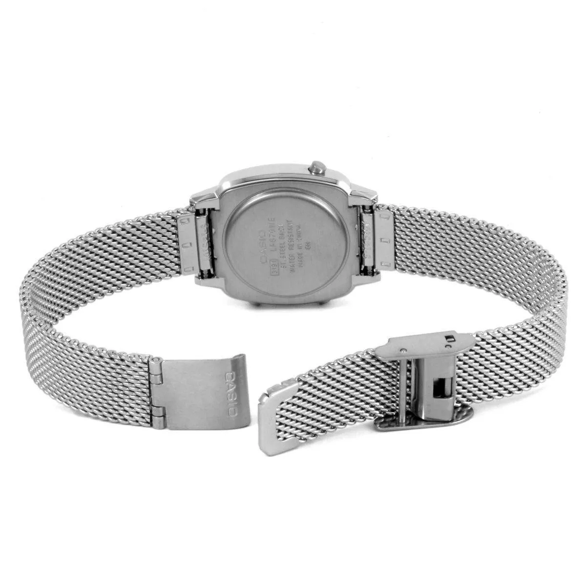 Casio Vintage Mini LA670WEM-7EF Dameshorloge 24,6 mm - Zilverkleurig