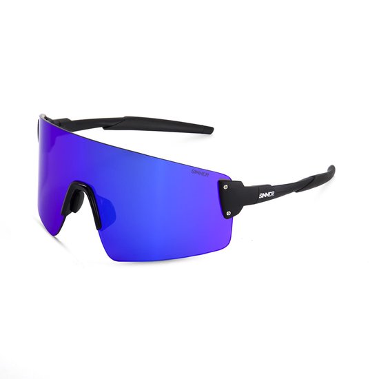 SINNER - Snap sport zonnebril - Zwart - Blauw