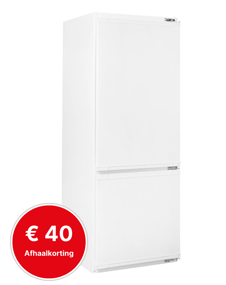 koelkast, twee-deurs, wit, afhaalkorting, euros40