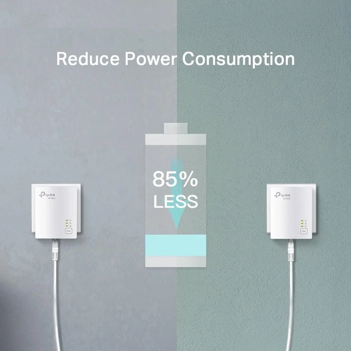 TP-Link TL-PA7017 KIT - Powerline Zonder Wifi - 2 stuks