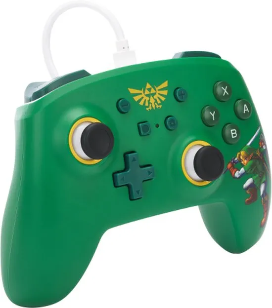 PowerA bedrade controller voor Nintendo Switch - Hyrule Defender