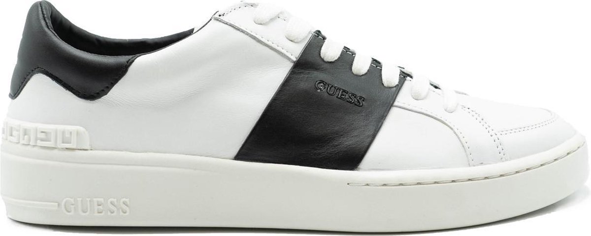 GUESS Verona Stripe - Maat 42 - Heren Sneakers - Wit