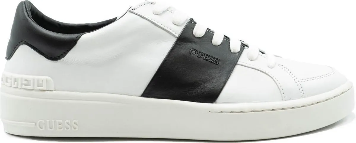 GUESS Verona Stripe - Maat 42 - Heren Sneakers - Wit