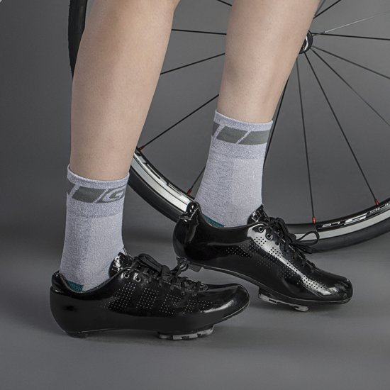 GripGrab - Fietssokken - Women's Classic Regular Cut - Grijs - Maat S