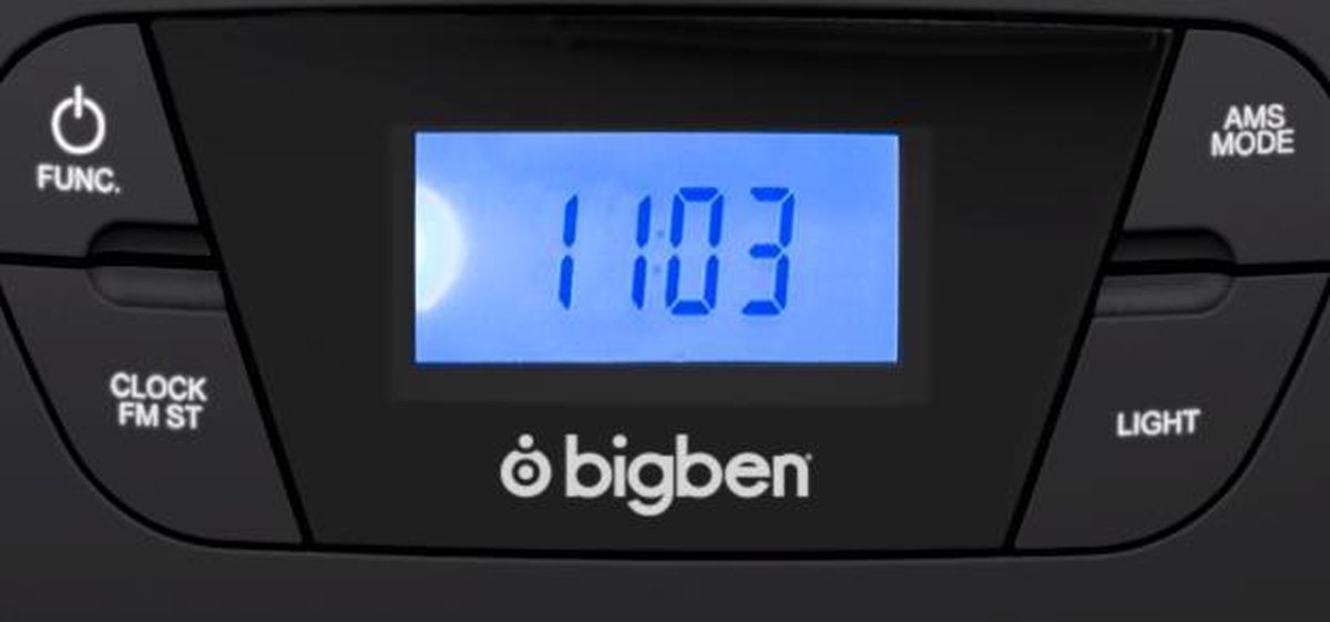 Bigben CD61NUSB - Draagbare Radio CD-Speler - USB - Zwart