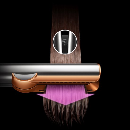 Dyson Airstrait wet-to-dry Ceramic Pink/Rose Gold - Stijltang
