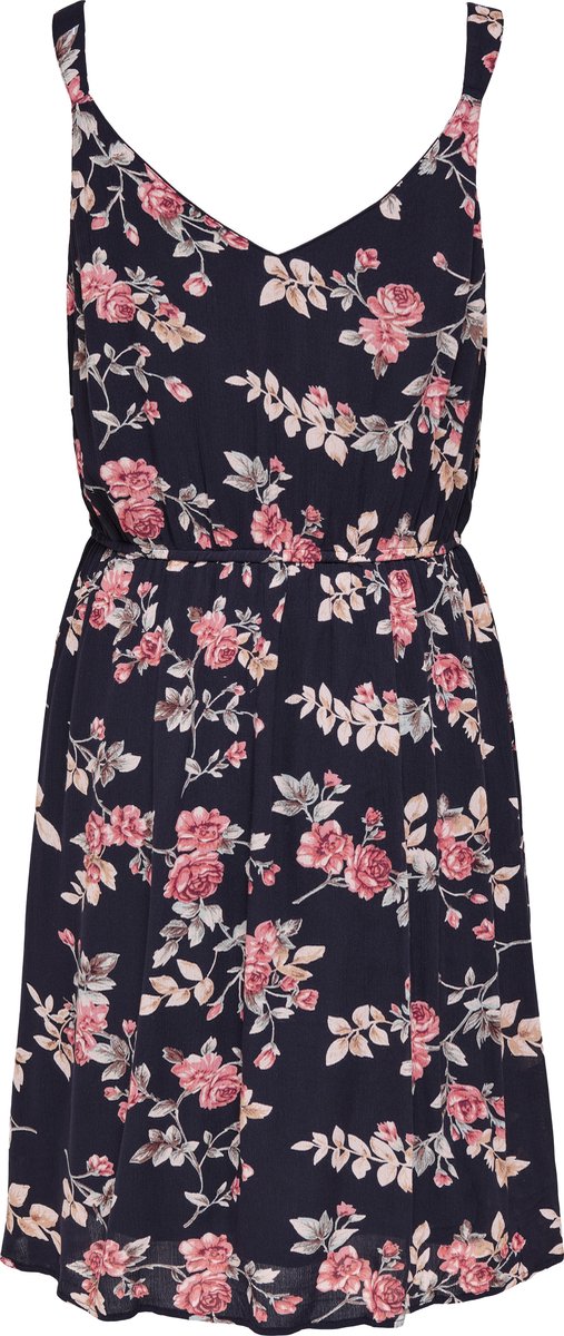 ONLY Maat 38 ONLKARMEN S/L SHORT DRESS AOP WVN NOOS - Dames Jurk