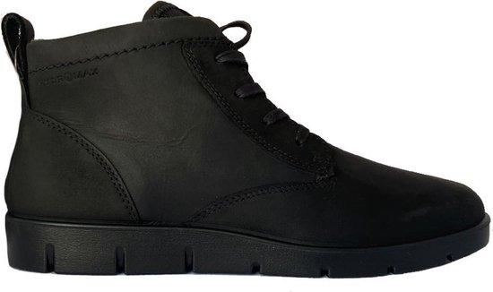 ECCO  - Maat 39 - Bella Dames Veterschoenen - Zwart