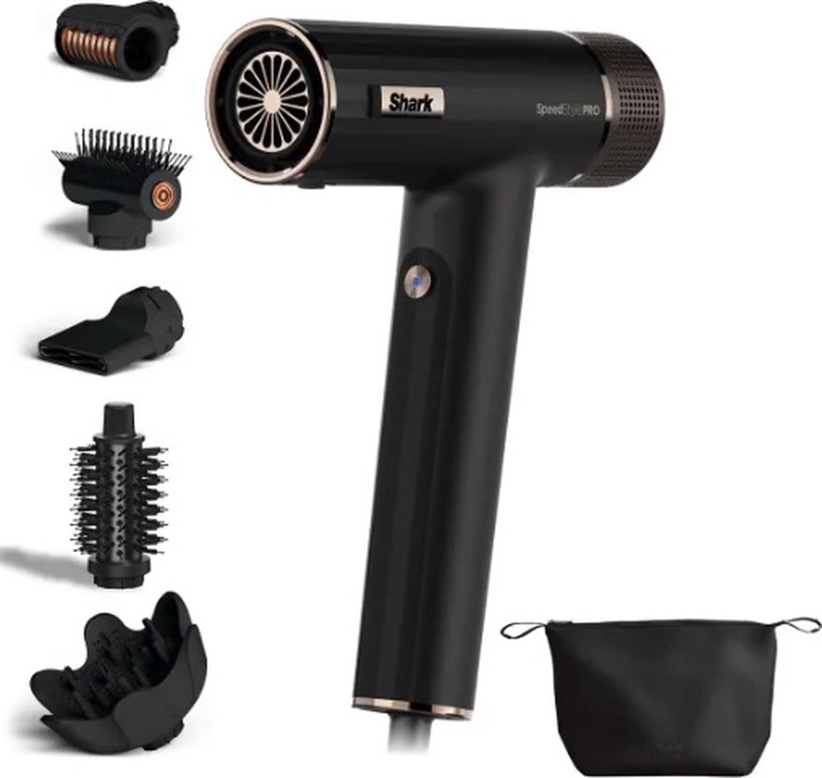 haardryer, föhn, haarstyler, ontharing, tasje