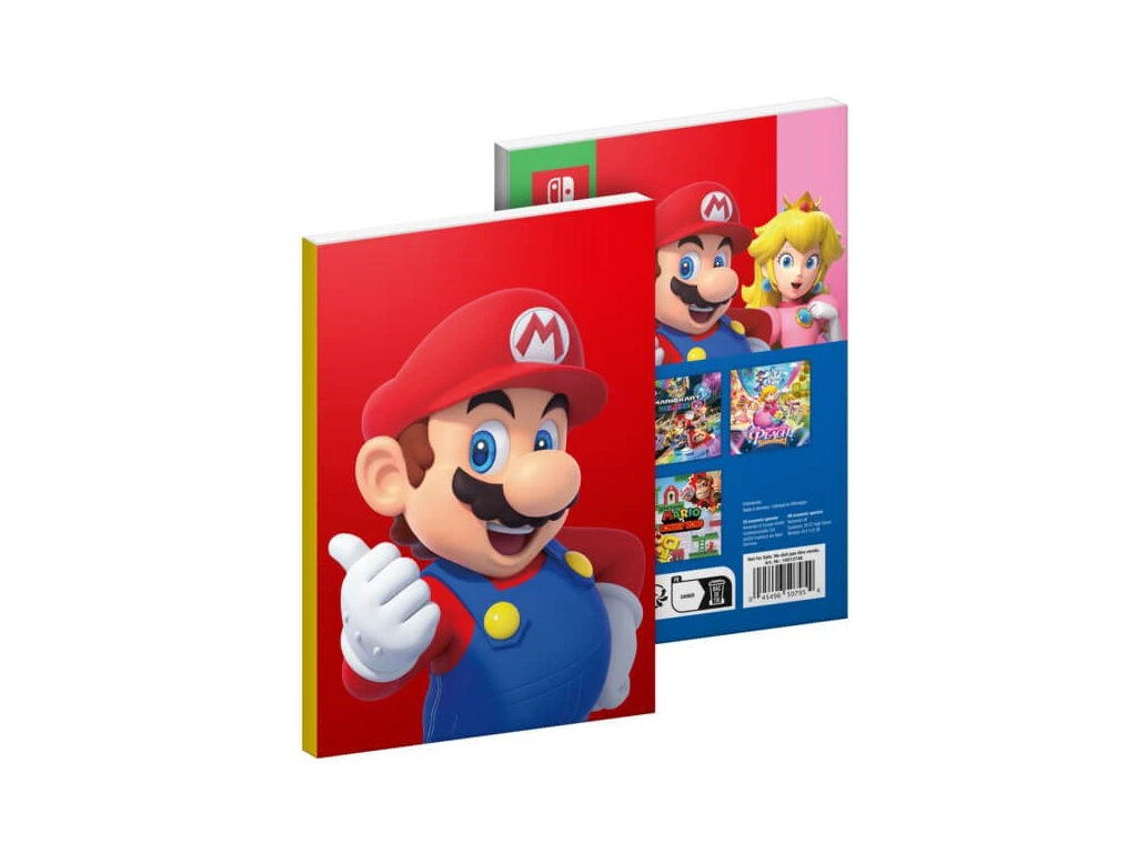 Super Mario-notitieboek 5 stuks