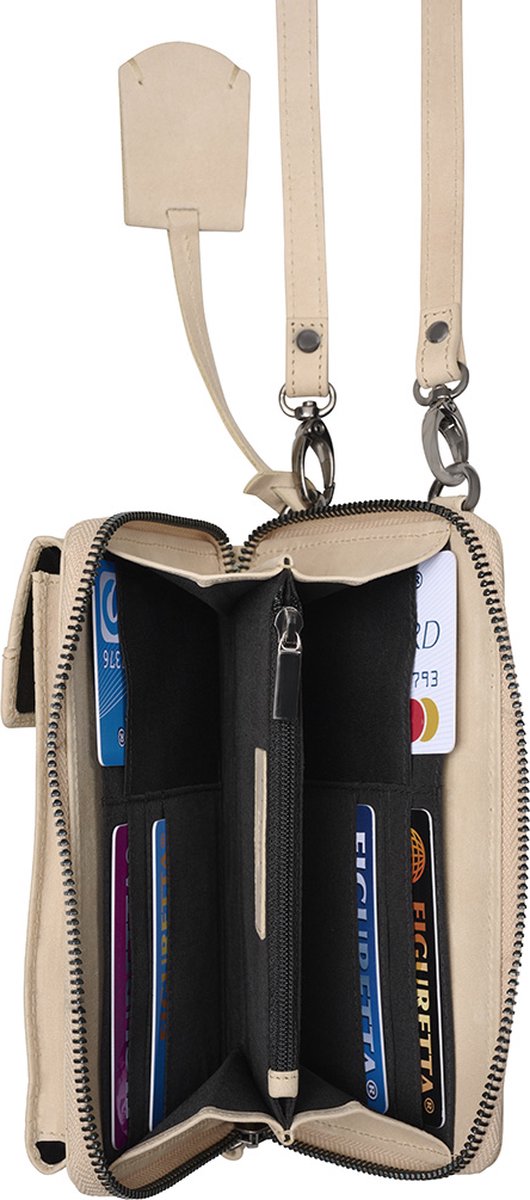 BURKELY  Dames Phonebag Lynn - Beige
