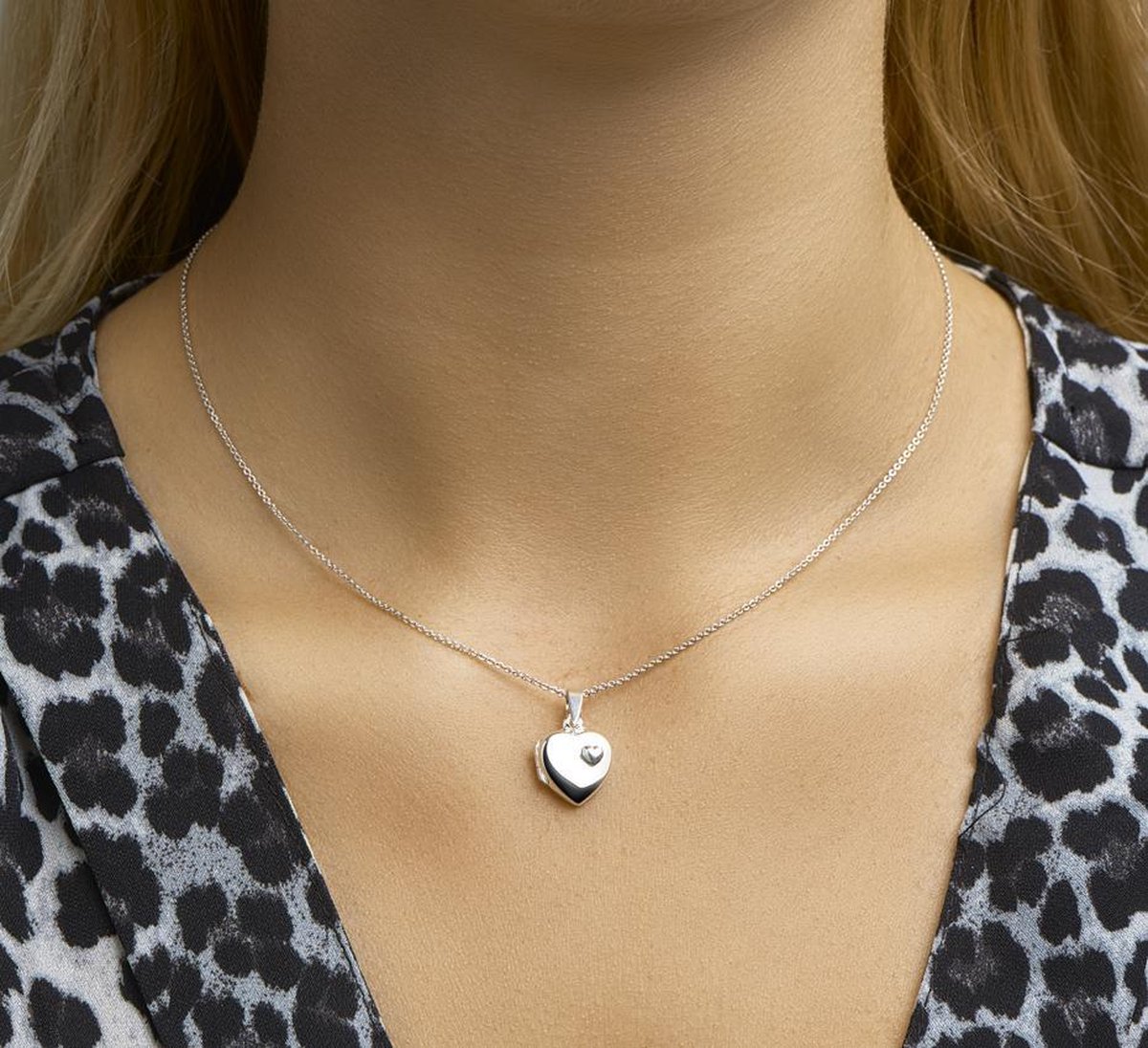 Glams Medaillon Hart Dames 13 mm
