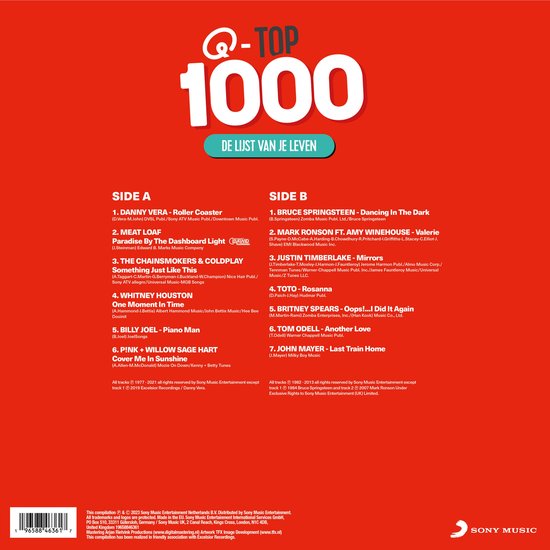 Qmusic Top 1000 (LP)