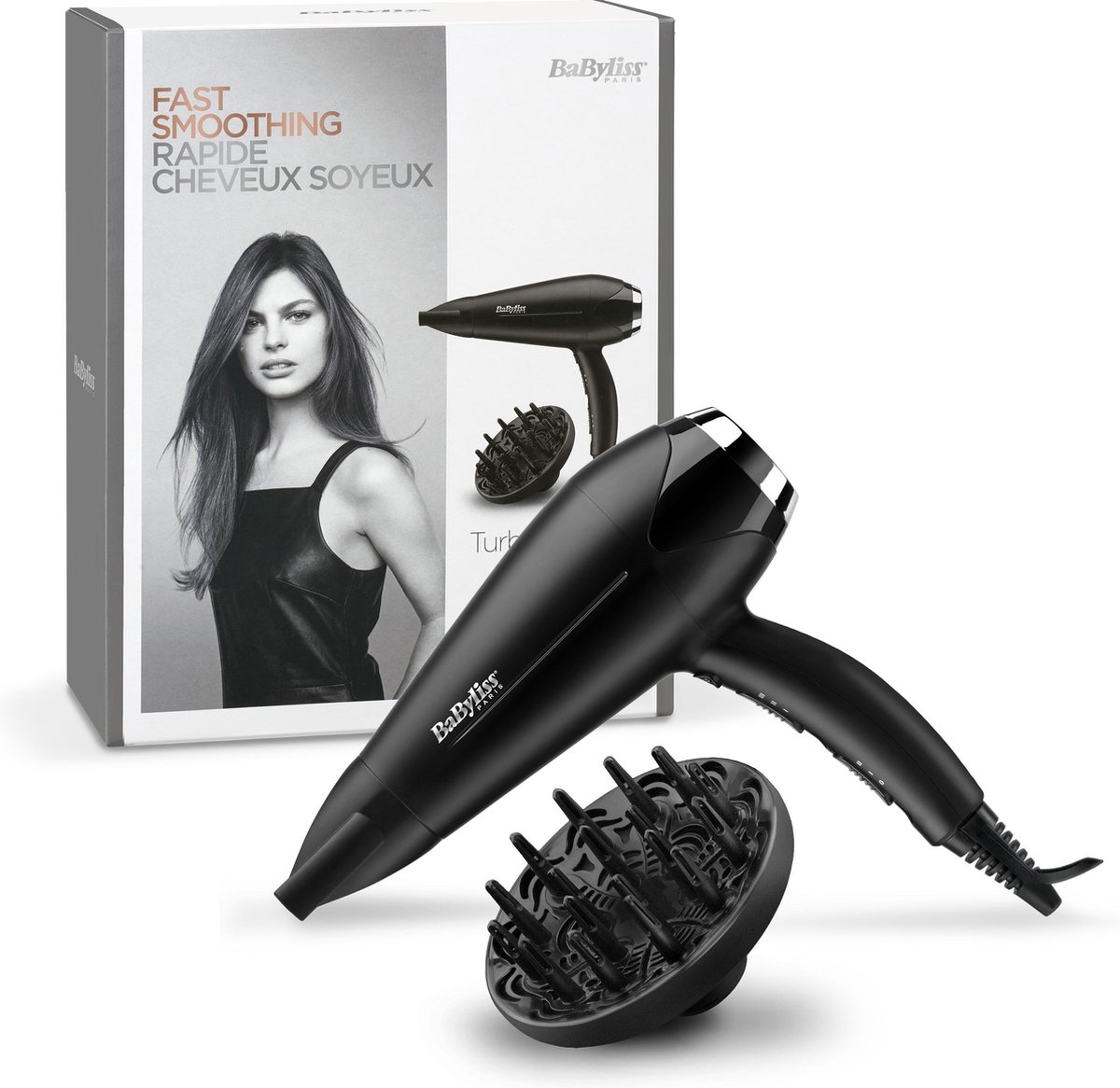 BaByliss Turbo Smooth D527DE – Föhn
