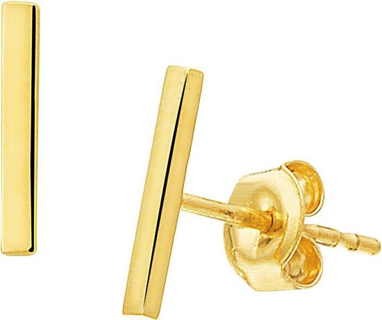 The Jewelry Collection - Balkje - Dames - Oorknoppen - 8.5 mm