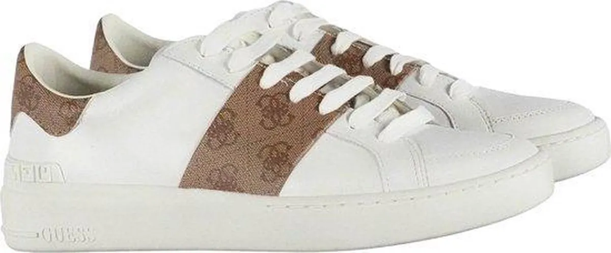 Guess - 40 - Verona Stripe - Wit/Beige - Mannen