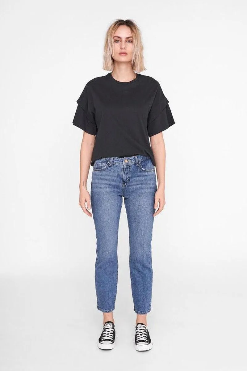 Noisy may NMOLIVIA NW SLIM STRAIGHT JEANS MB NOOS - Maat W26 X L32 - Dames Jeans
