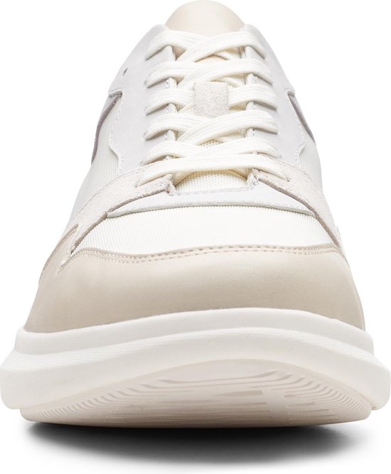 Clarks Un Globe Run - Maat 40 - Heren Sneakers - White Combi