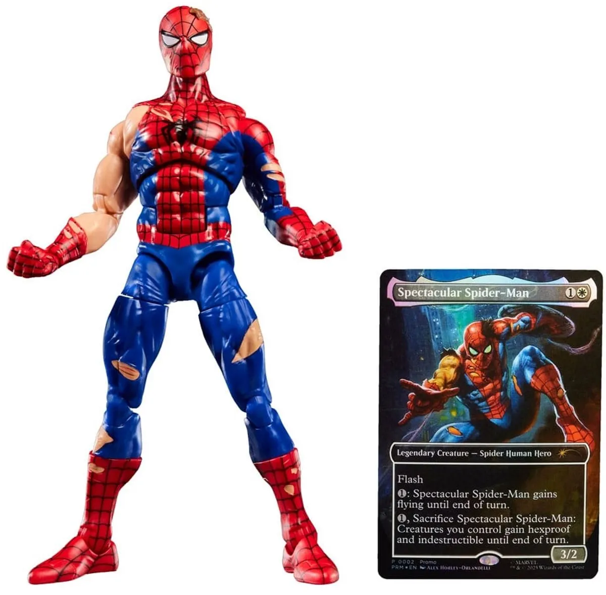 spider-man, actiefiguur, superheld, stripfiguur, kaart inbegrepen