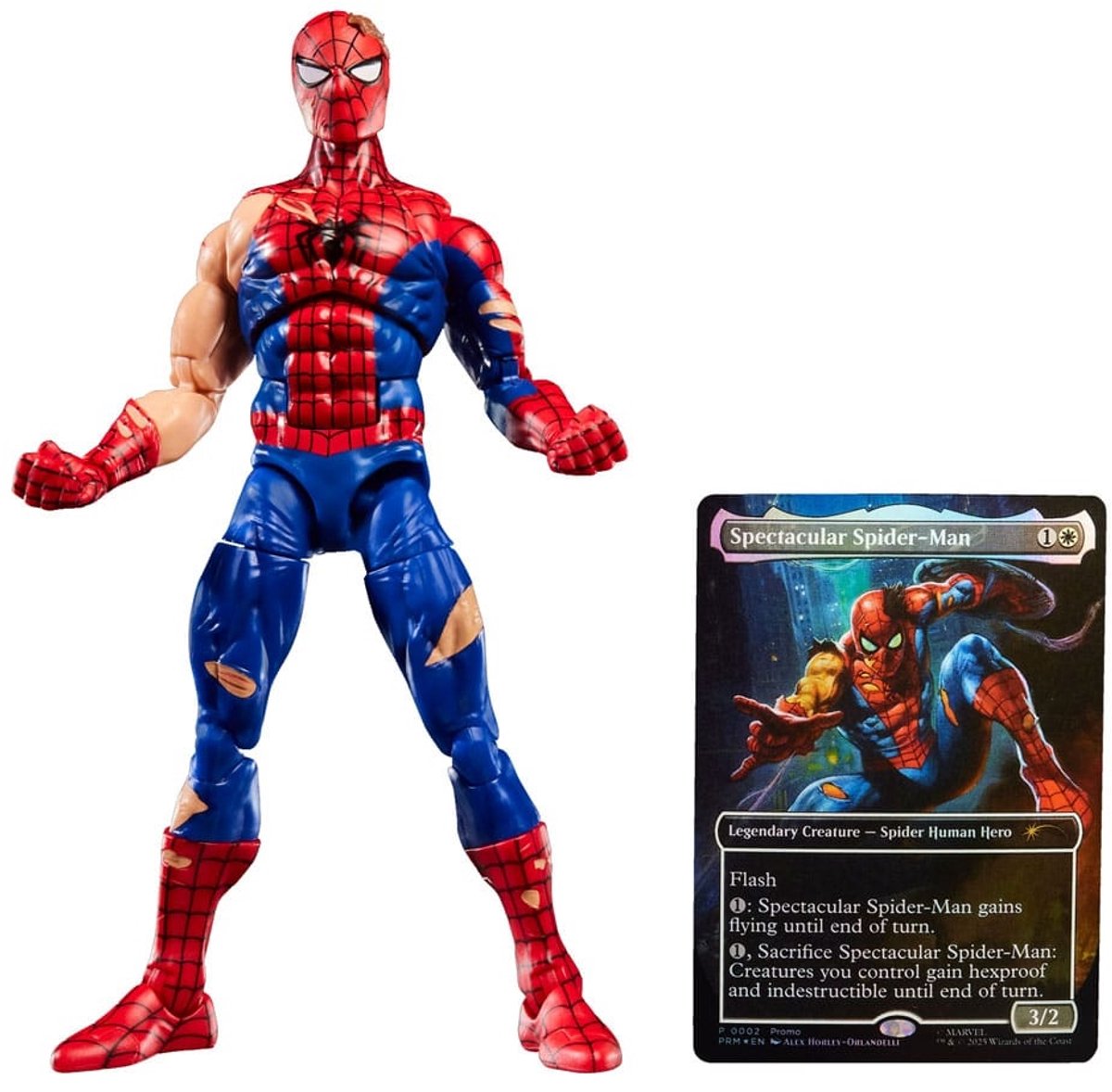 spider-man, actiefiguur, superheld, stripfiguur, kaart inbegrepen